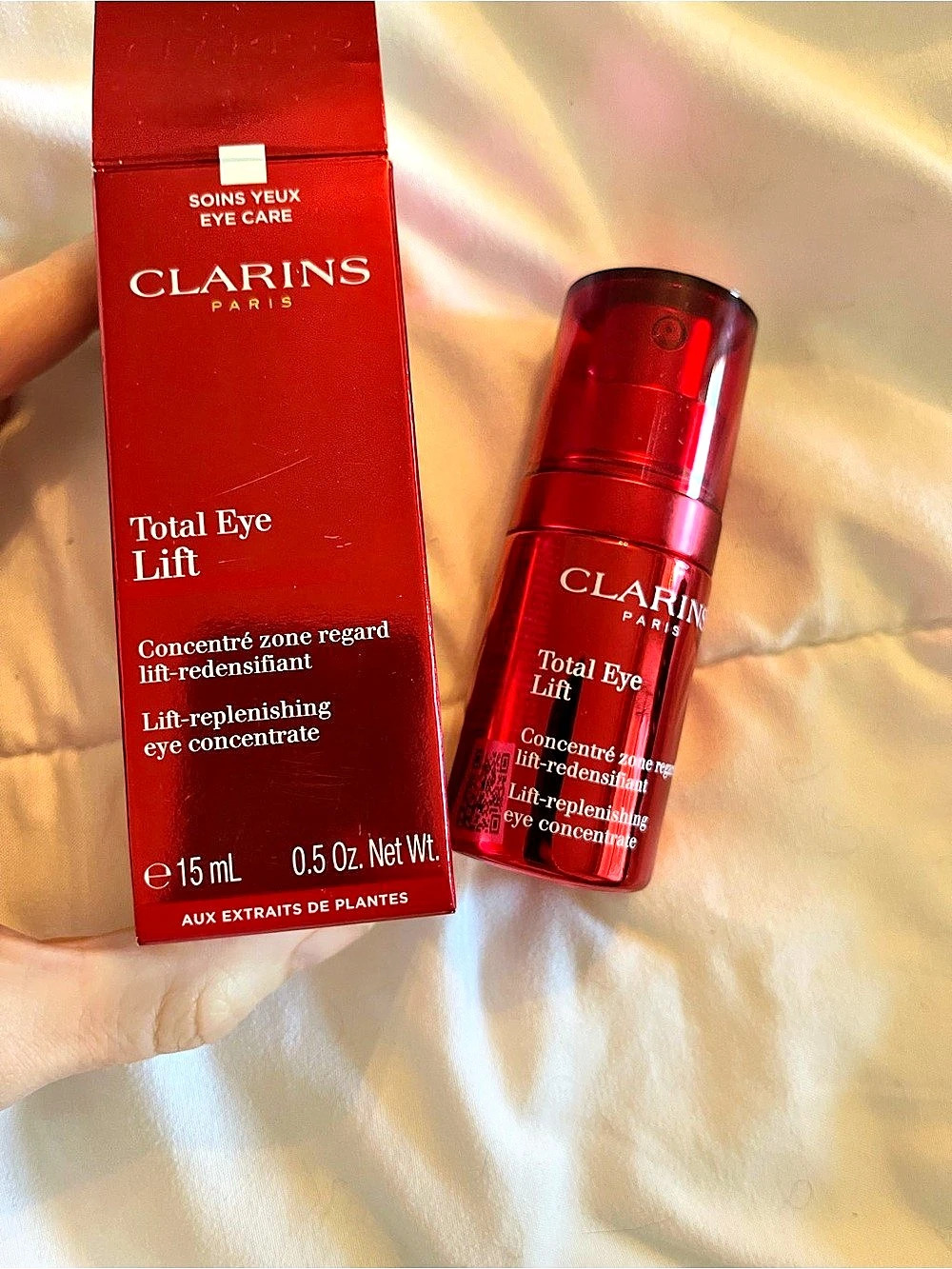 Clarins Total Eye Lift Eye Concentrate 15 ml NWT